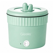 Giselle 1.2L Non-Stick Electric Cooker Pot Mini Multi Cooker Fast Heating