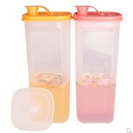 Tupperware genuine 2L slim pot filter sealed plastic water cup with lid cold kettle enzyme juice jug