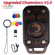 Chameleon V3.0 RFID Smart Chip Reader Emulator+3XUID/CUID Keychain 125K 13.56M ID IC Card Tag Copyer