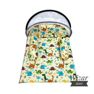 KASUR BAYI KELAMBU BISA DILEPAS MODEL KOLAM SATU SET BANTAL GULING TEMPAT TIDUR BAYI 1 SET LENGKAP