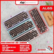 [Expert] MECHANICAL KEYBOARD - AL65 - 65% - GASKET - SOUTH RGB - ALUMINUM