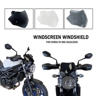 For Suzuki SV650 SV 650 sv650 2016-2025 2022 2024 Motorcycle Windshield Windshield Raised Windshield