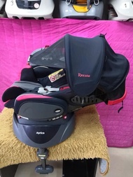 คาร์ซีท Aprica fladea grow สภาพสวย 90% มือสองญี่ปุ่น ของแท้