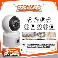 CCTV WIFI SMART DUAL CAMERA BS-SW09T Home Security Camera App. ICSEE