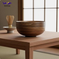 [Simhoa] Matcha Bowl Traditional Craft Powdered Green Bowl Handmade Tea Dust a