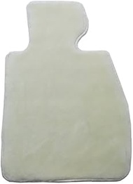 ZERO Floor Mats for BMW 3 Series Wagon 2012/9-F31 Right Handle, Cougar White with Heel Pad