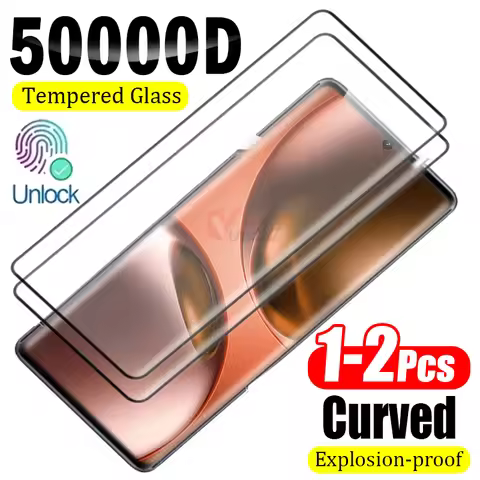 1-2pcs Full Glue Tempered Glass for Realme GT 7 Pro 6 6T Unlock Glass for Realme GT Neo6 SE GT5 Pro 