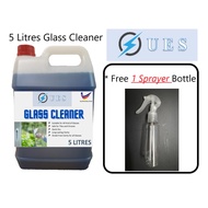 5L ZUES Glass Cleaner / Mirror Cleaner - Concentrated (Multi Purposed) 5 Litres