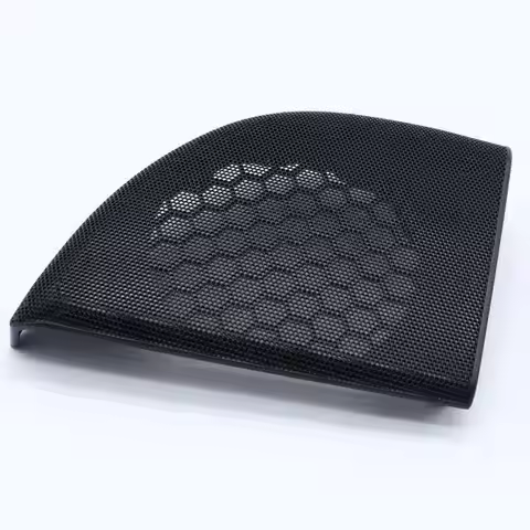 Car Door Speaker Trim Cover Black Auto Accessories for Mercedes-benz C230 C320 Clc-class