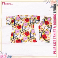 Plus Size Tshirt &amp; Tokong Terno Sleepwear For Women, Fit Large To 2XL, Big Size Casual Pajama Set