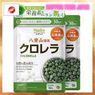 Chlorella Okinawa Ishigaki Island - 300 Tablets Small Chlorophyll Lutein Dietary Fiber Iron, Vitamin