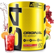 C4 Original Pre Workout Powder  Punch - itamin C for Immune port - Sugar  Preworkout Energy for Men 