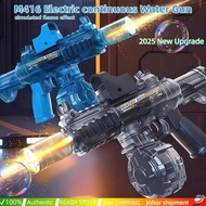 【COD】M416 Children's Electric Water Gun Long-Lasting Rechargeable Watergun Beach Pool Electric Conti