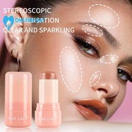 Blush Highlighter Stick Concealer Stick Three-dimensional Natural Contour Stick Shadow Stick E1m4