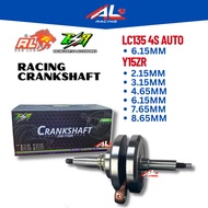 ESR MOTOR Racing Crankshaft LC135 4S AUTO Y15ZR +2.15 +3.15 +4.65 +6.15 +7.65 +8.65 ROD 97 98 103 10