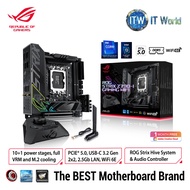 ASUS ROG Strix Z790-I Gaming WiFi Intel® Z790 LGA 1700 Mini-ITX motherboard, 10 + 1 power stages, DD