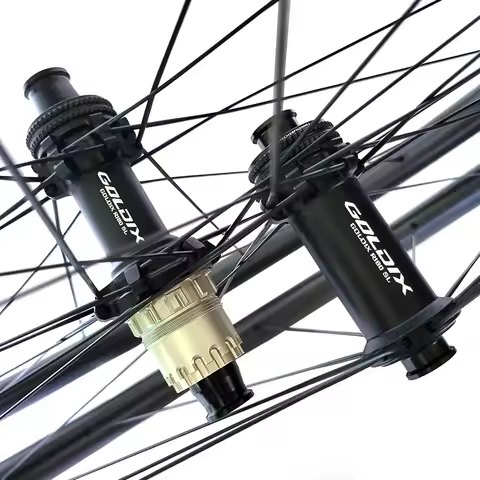 700c Road Carbon Wheelset 34mm Wide inner 23mm Hook 40/45/50/60mm Deep 36T Goldix R180SL 12x100mm 12