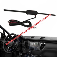 Windshield Car AM FM Radio Antenna Signal Amplifier Booster 12V 33CM Universal Antenna