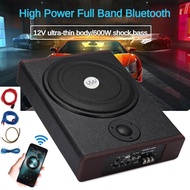 8/10 Inch Small Portable Car Bluetooth Speaker 600W High Power Subwoofer Ultra-thin Car Audio System