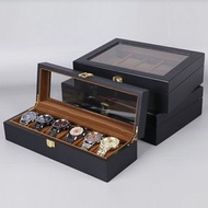 6 slots watch storage box#黑色烤漆手錶盒#手錶收納盒#機械手表收納盒