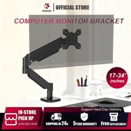 【SG Stock】Single Monitor Arm Adjustable Monitor Arm Ergonomic Desk Mount Supports 17-34 inch Display