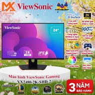 VIEWSONIC 24 QHD IPS 75Hz Monitor – Thin Bezel, HDMI/DisplayPort