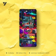 Oppo Reno 4 Garskin Fullbody (2 skins) Custom - Grafity