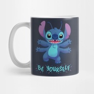 Be Yourself Cute Stitch, 90s Kid, Experiment 626, Ohana - Stitch Tea Mug