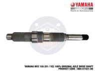 YAMAHA NVX 155 NVX155 AEROX V1 V2 100% ORIGINAL AXLE DRIVE SHAFT REAR WHEEL GEARBOX TRANSMISSION B65