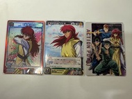 全新幽遊白書藏馬飛影浦飯幽助Union arena Action Point Crusade卡