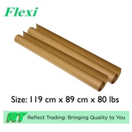 Brown Paper 80 lbs - 89cm x 119cm - Smooth Good Quality Package Wrapping Paper 50 sheets/Roll