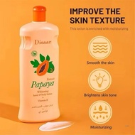Papaya body lotion with Milk RDL whitening lotion 600ml Whitening Shower Gel & best for skin