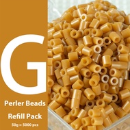 50g 5000Pcs 2.6mm Mini Fuse Beads Refill Perler Ironing Beads DIY Night Glowing Pixel Art Craft Puzz