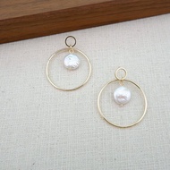 PANNE 淡水珍珠耳環