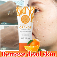 Exfoliating Gel Face Eksfoliasi Wajah Blackhead Cleaner Orange Exfoliating Whitening Gel Pengelupas