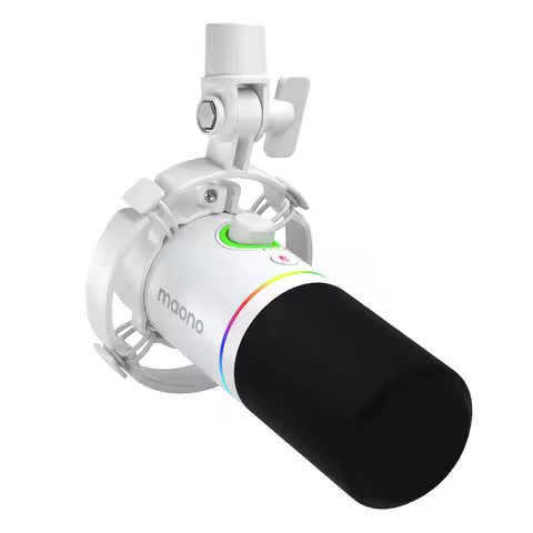 Maono PD200X RGB Gaming Microphone Dynamic Microphone USB/XLR Dual Mode Microphone Podcast Mic RGB U