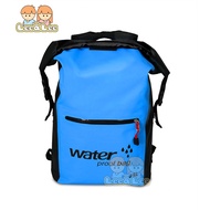 PVC Waterproof Outdoor Backpack Foldable Hiking Beach Bucket Backpack 25L