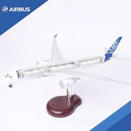 Airbus A350-900 Airbus Factory Livery Perspective Model 47cm High Quality Model with LED Cabin and C
