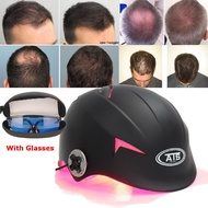 Upgrate Hair Regrowth Laser Helmet Hair Loss Medical Therapy Laser Cap 128 Diodes Hair Fast Regrowth