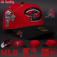 MLB New/Era Volcano Red - Black Arizona Diamondbacks Team Collaboration Cap - 1998 Baseball Cap MSZI