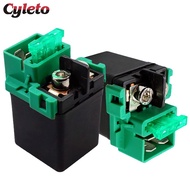 Cyleto Motorcycle Starter Solenoid Relay For Kawasaki KLX140 KLX250 KLX 250 S KLX450R KFX450R KSF450