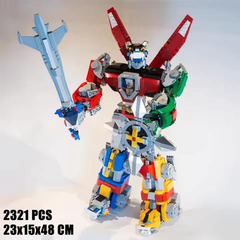 2334Pcs Voltron Defender of The Universe Building Block Display Bricks Toys Compatible 21311 Childre
