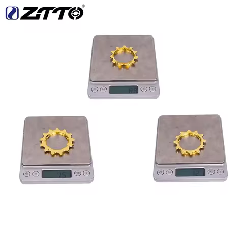 ZTTO Golden MTB & Road Bike Cassette Cog Replacements 9S 10S 11Speed 11T 12T 13T Freewheel Cogs Comp