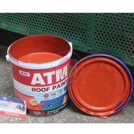 Sơn chậu ATM màu đỏ  mái ngói  sân tennis ATM Roof Paint Red 102 335L