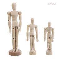 KISSCA Figure Model Artist Home Decor Ornaments Sketch Supplies 4.5 5.5 8 inch Movable Limbs Human W