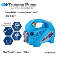 TSUNAMI HPC6120 High Pressure Cleaner 100 Bar 1300W