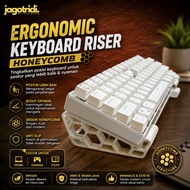 Honeycomb Keyboard Stand | Ergonomic Keyboard Riser Mechanical Keyboard 3D Print