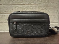 COACH Graham Crossbody In Signature Leather  壓花斜孭袋 相機袋