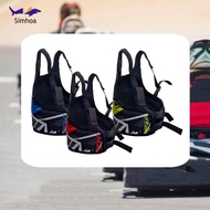 [Simhoa] Multifunctional Go Kart Rib Protector Vest Comfortable Adjustable Chest Accessory for Adult