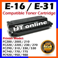 Compatible To Canon E-16 Cartridge E16 E31 FC-200 FC200 FC-210 FC210 FC-290 FC290 FC-310 FC310 PC-74